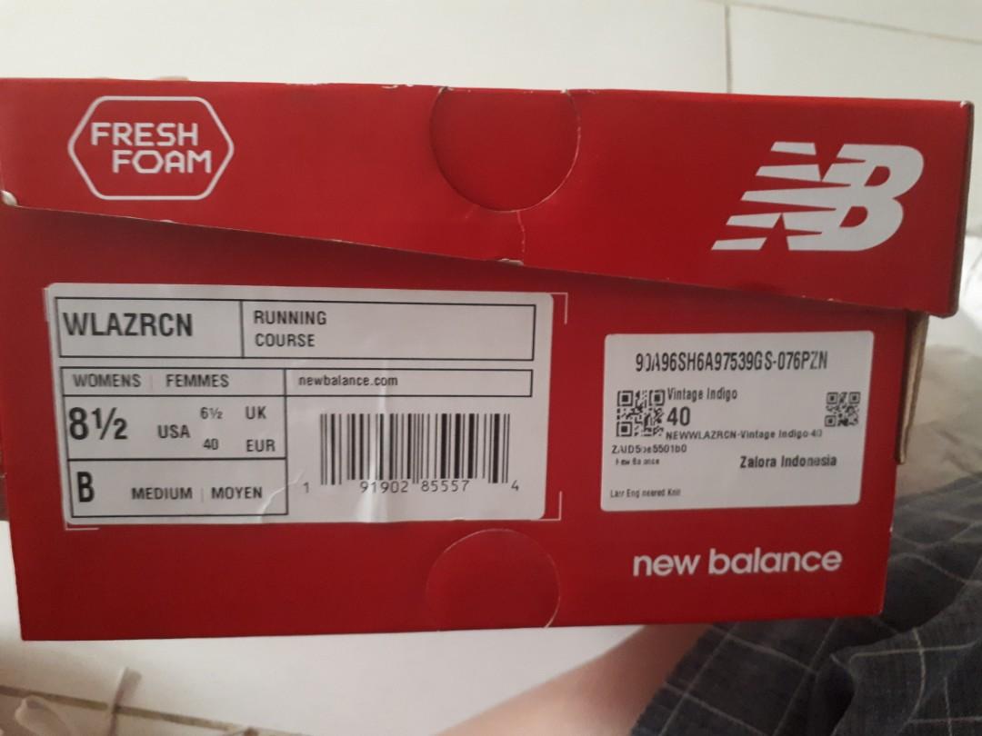 New Balance Lazr Engineered Knit Fesyen Pria Sepatu Sneakers