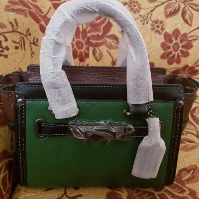 Coach store swagger colorblock