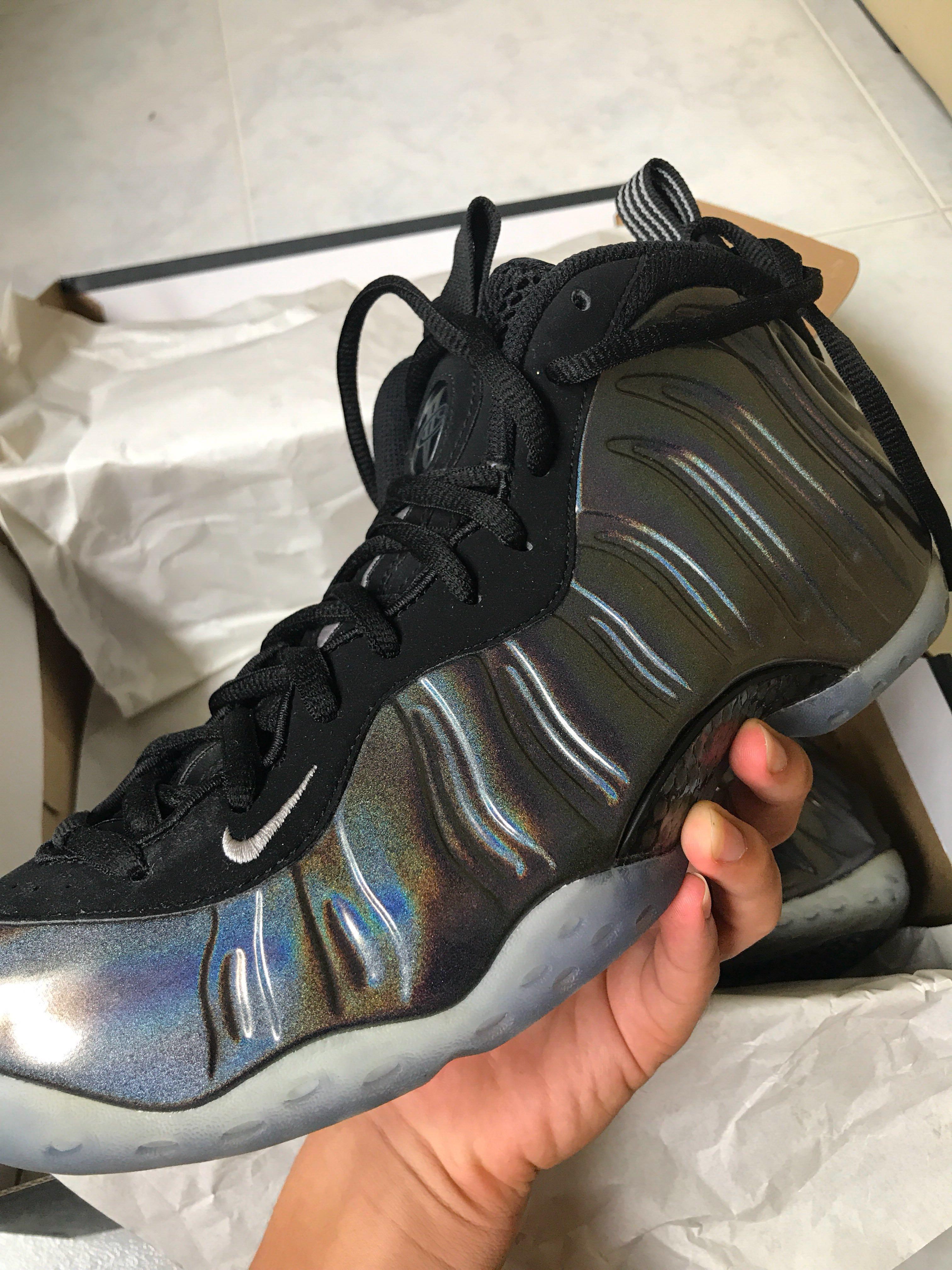 Nike air foamposite new arrivals one hologram