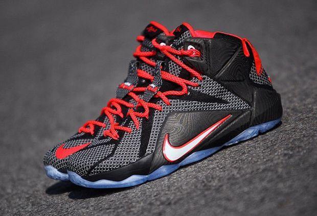 Lebron 12 crimson clearance