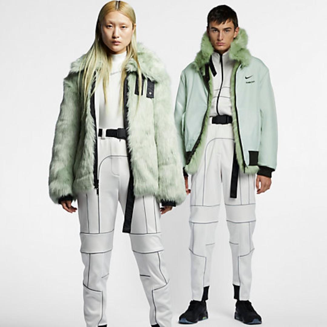 nike x ambush fur coat