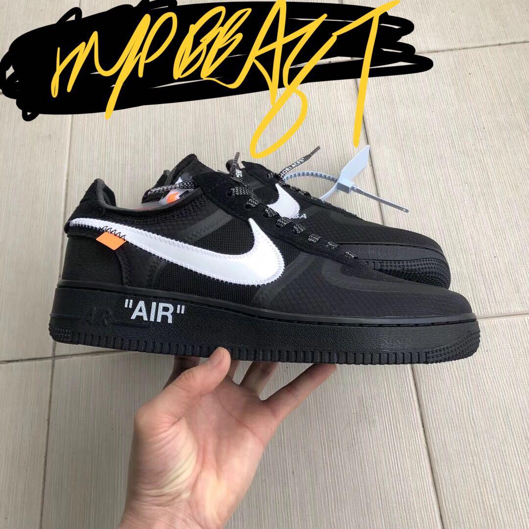 Nike x OW Air Force 1, Men's Fashion, Footwear, Sneakers on Carousell