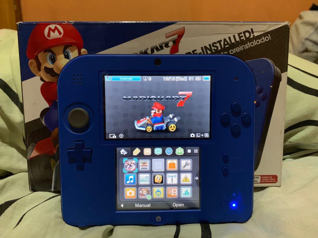 2ds blue and black