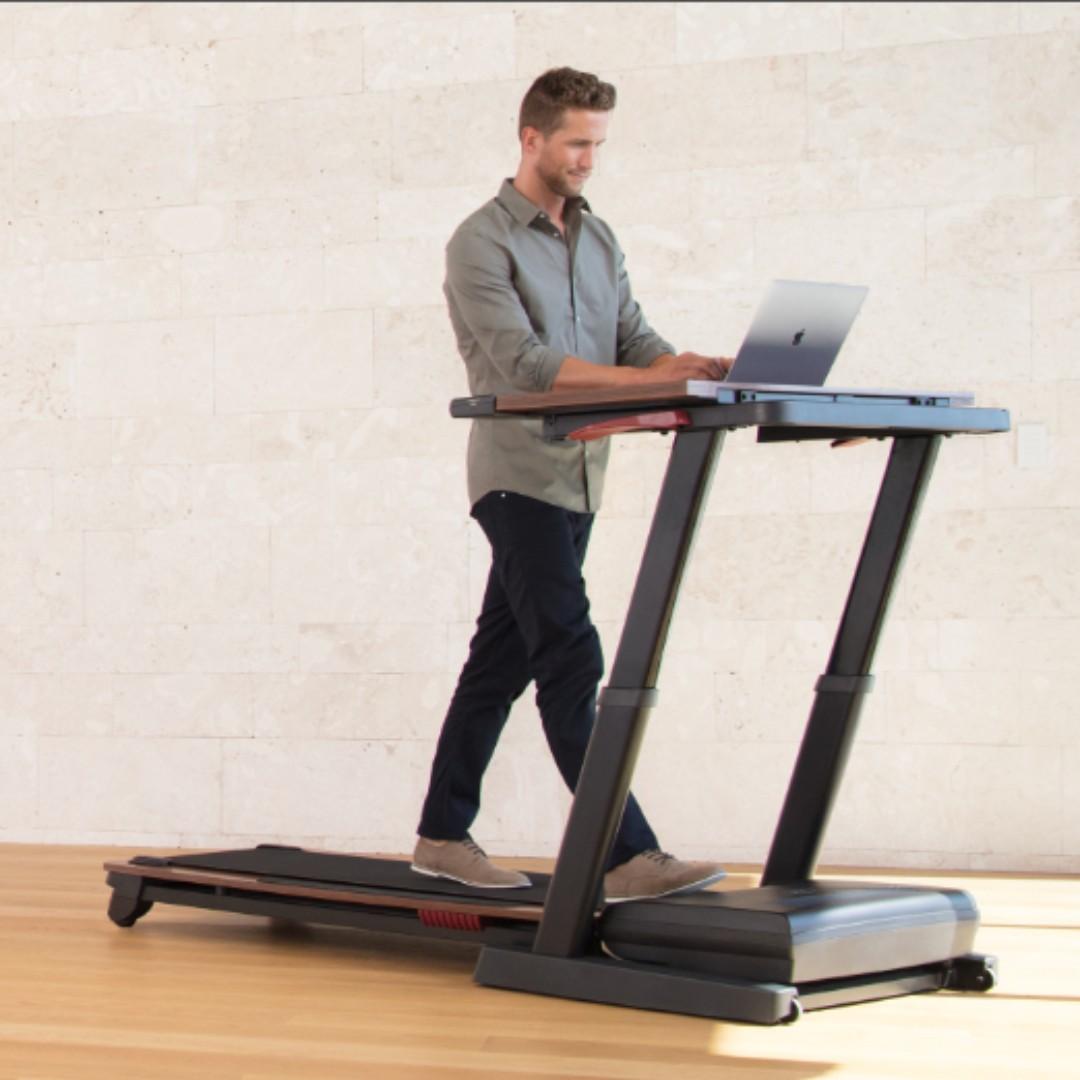 Nordictrack Treadmill Desk Platinum Treadmill Desk Sports Other On Carousell