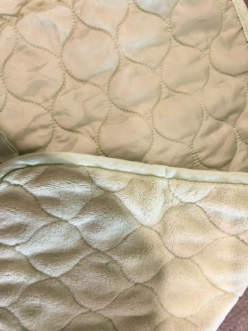 Pair Of Green Sheet Savers Cot Crib Moses Basket Mattress