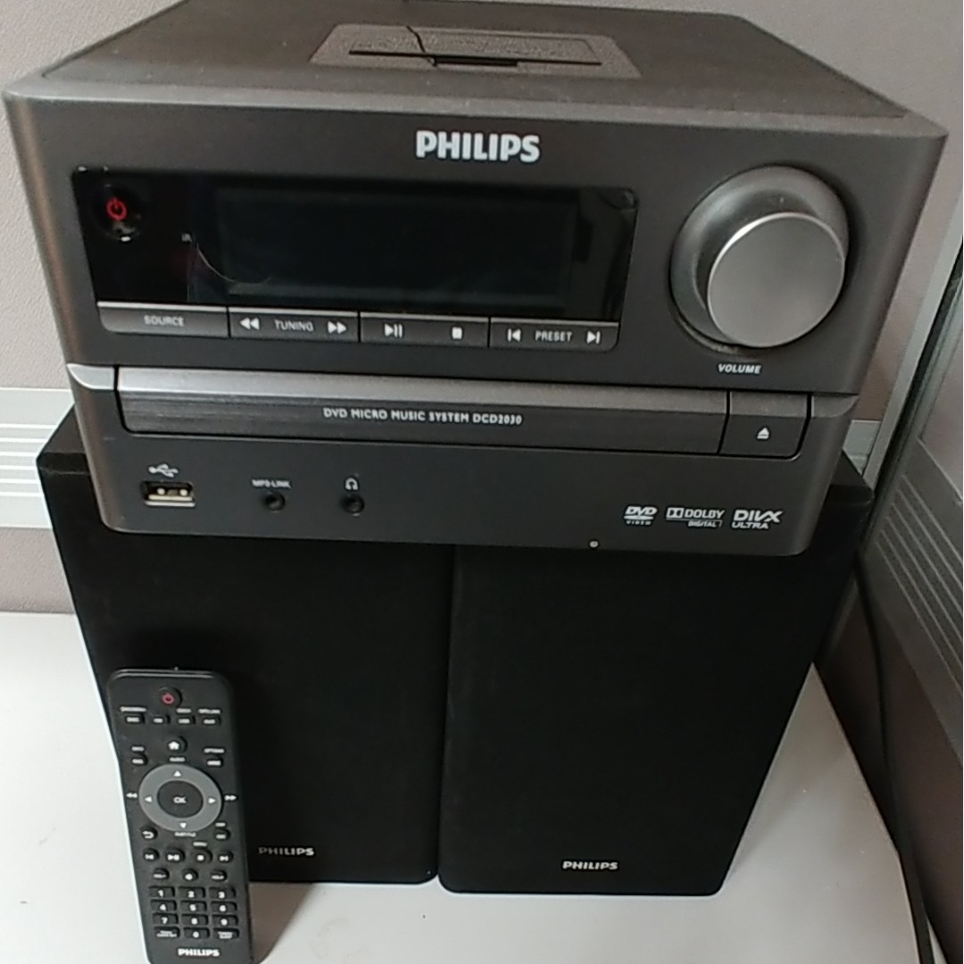 Philips Mini Hi Fi System, Audio, Portable Audio Accessories on Carousell