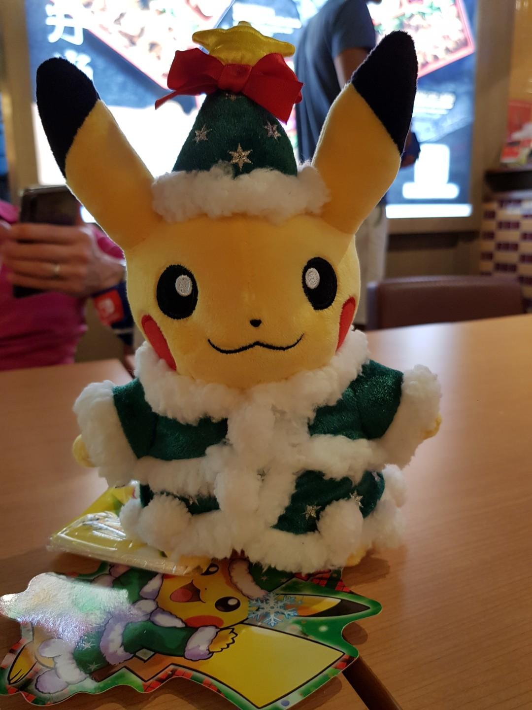 Pikachu Plush From Pokemon Center Toys Games Stuffed Toys On Carousell
