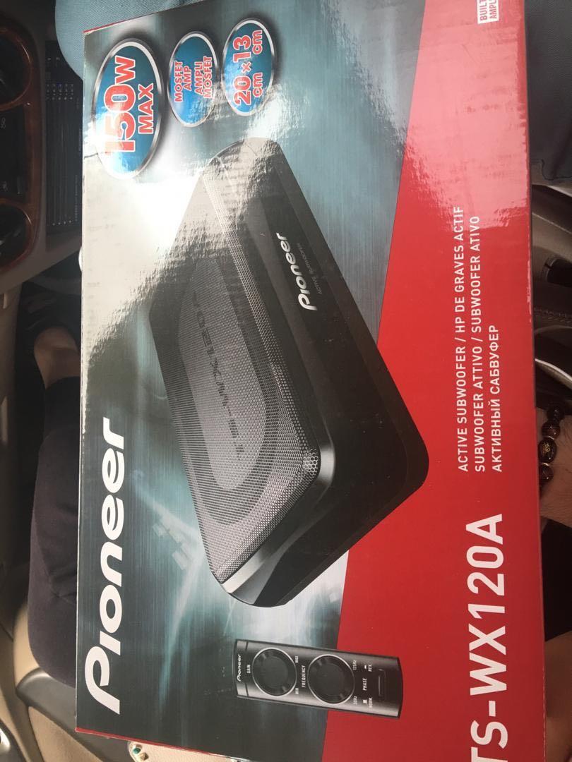 pioneer ts wx120a active sub woofer promotion this month only car accessories accessories on carousell