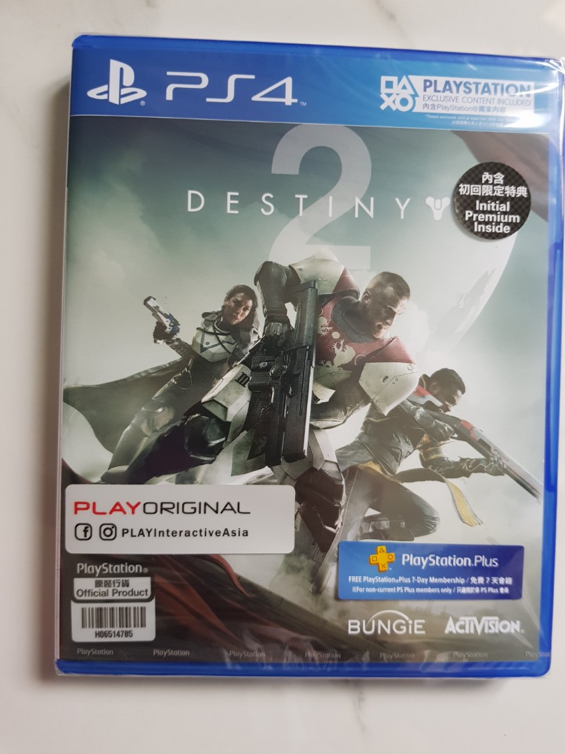 destiny ps plus