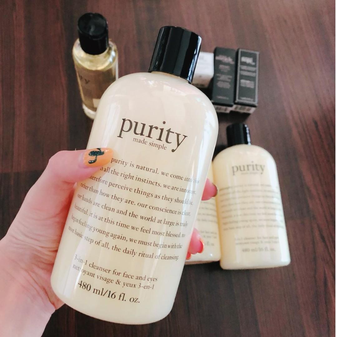 purity made simple cleanser