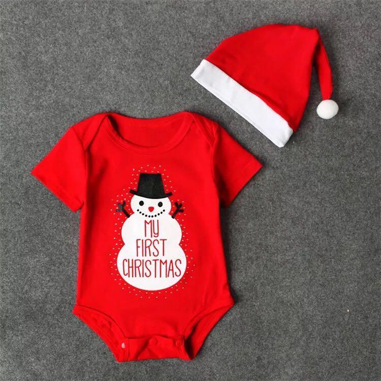 first christmas romper