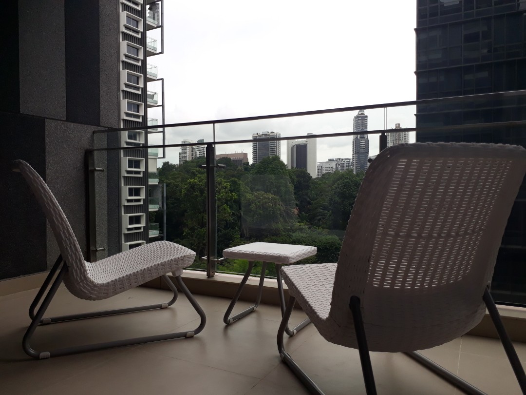 Rio Keter 3piece Balcony Furniture Set, Furniture & Home Living