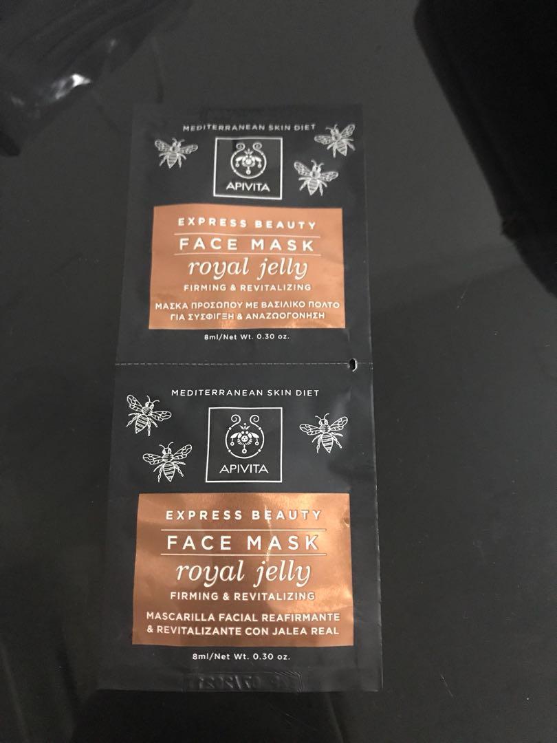 Royal jelly Face mask(2 sachets), Beauty & Personal Care, Face, Face