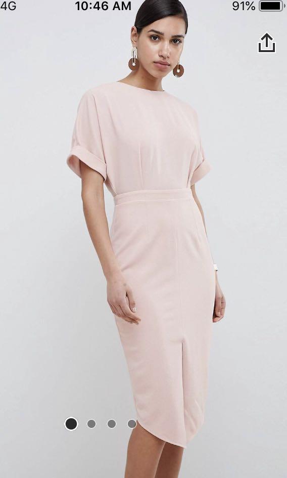 Wiggle midi dress sales