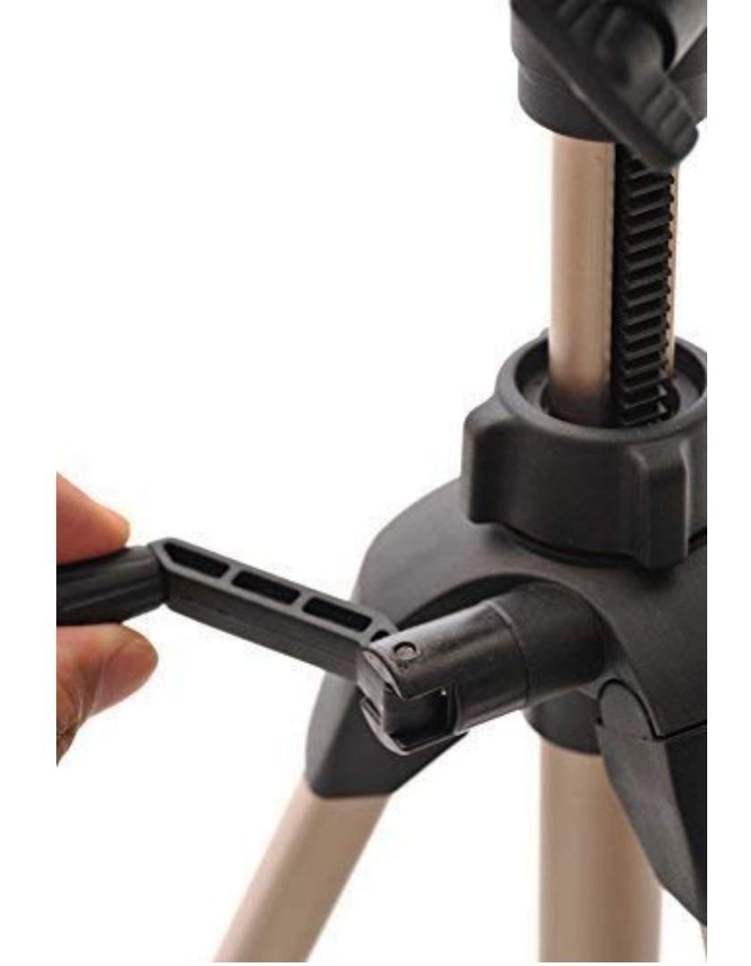 Slik F153 Compact Economy Tripod with Crank Center Column (Silver