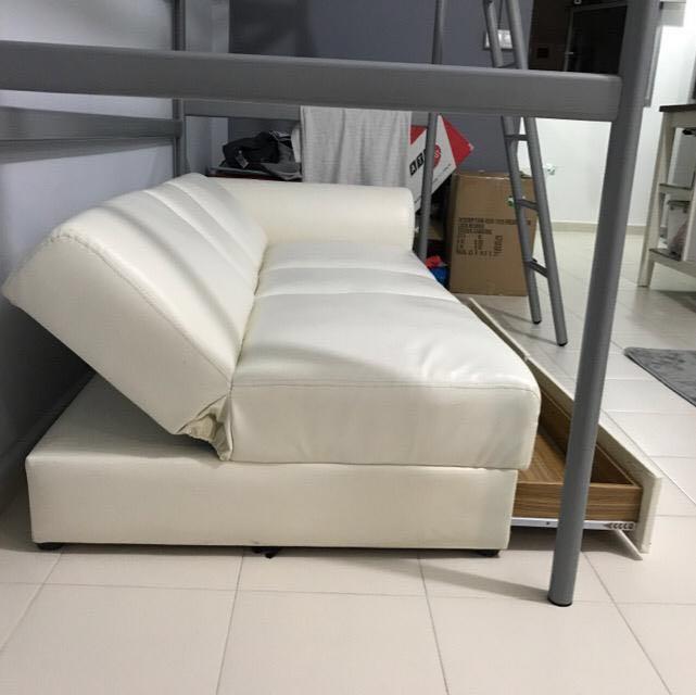 Sofa Bed with Storage, Furniture & Home Living, Furniture, Sofas on