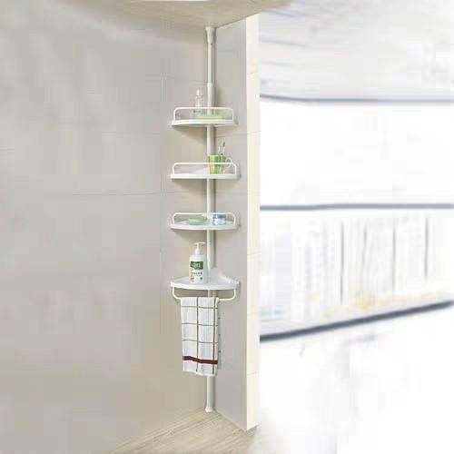 Stand upright bathroom shelf landing toilet storage rack toilet tripod