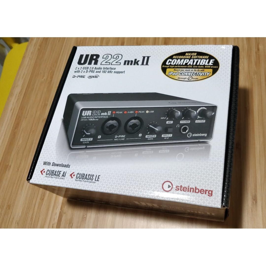 Steinberg UR22 USB Audio Interface, Hobbies & Toys, Music & Media, Instruments on Carousell