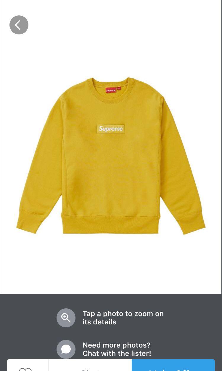 Supreme crewneck bogo 2018 hot sale