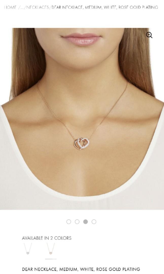 Swarovski dear medium necklace cheap