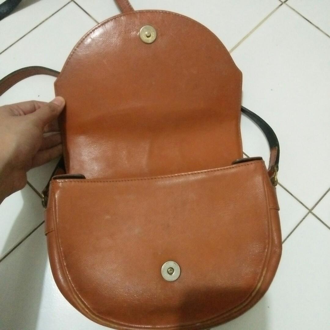 Louis Fontaine vintage bag, Fesyen Wanita, Tas & Dompet di Carousell