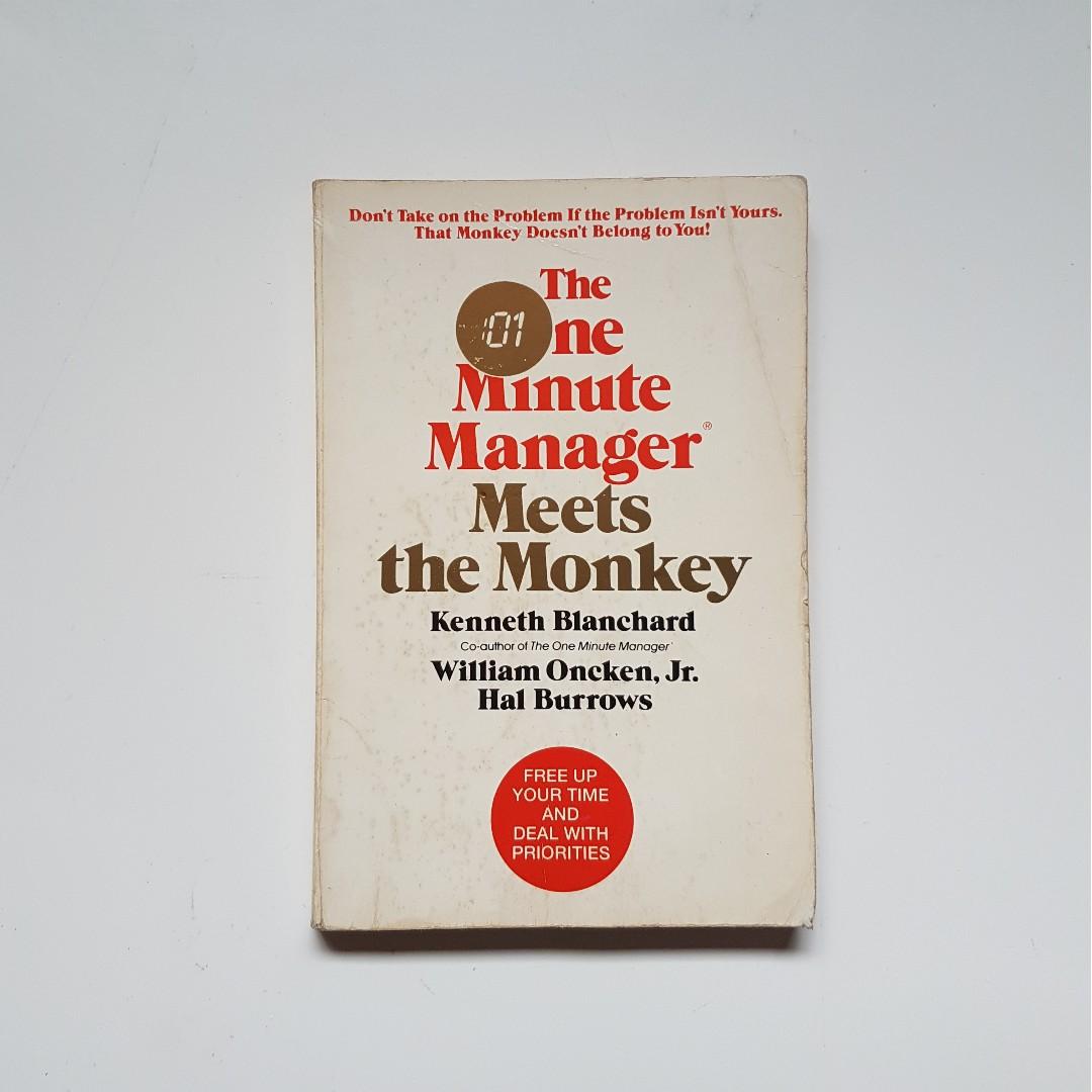 The One Minute Manager Meets The Monkey Books Stationery Non