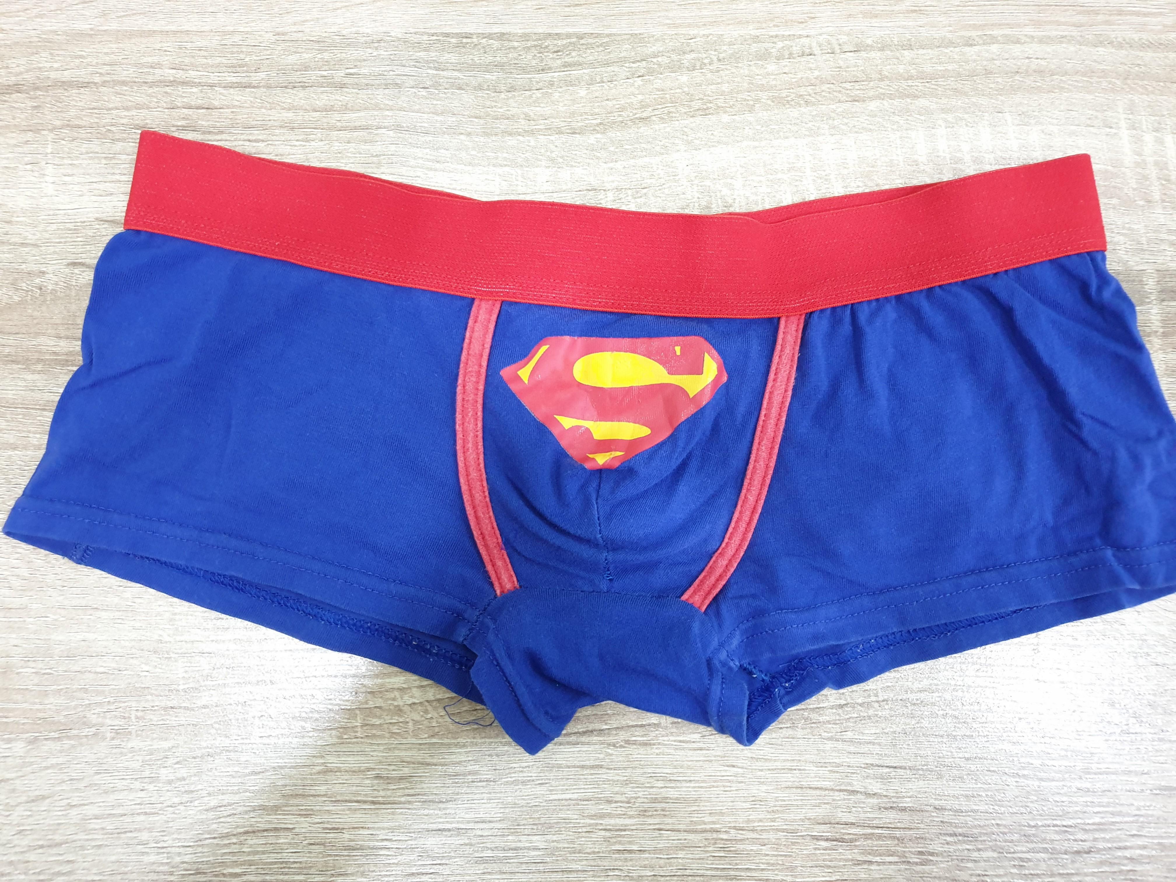 Used] Superman men's underwear by H&M - Trunk, Men's Fashion, Bottoms, New  Underwear on Carousell