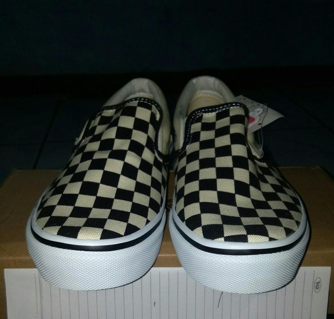 sepatu vans checkerboard ori