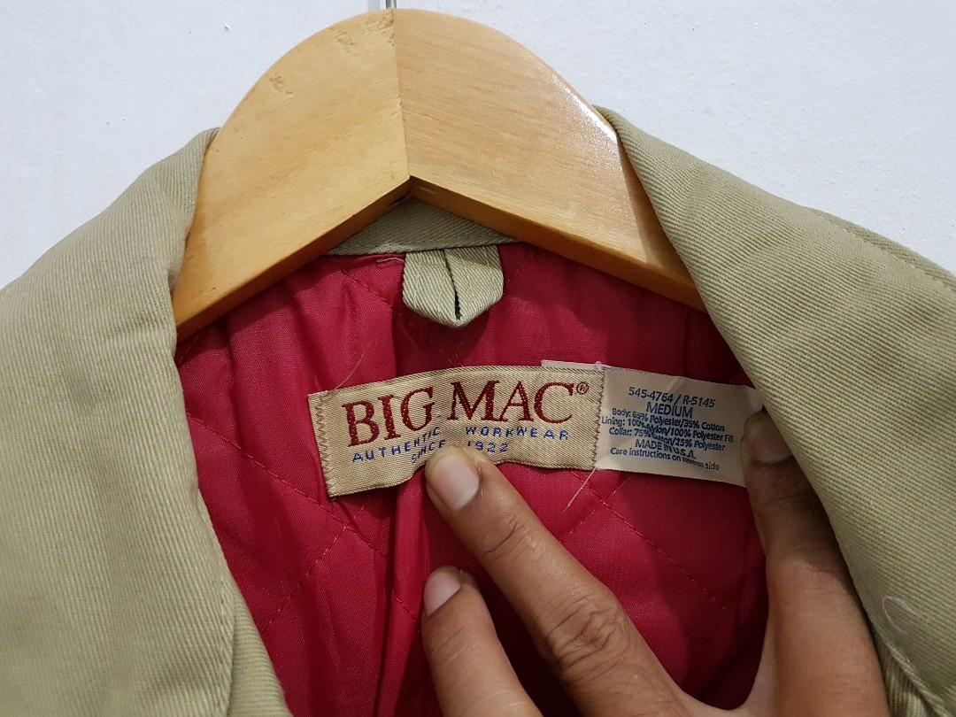 Vintage Big Mac Work Jacket made in usa