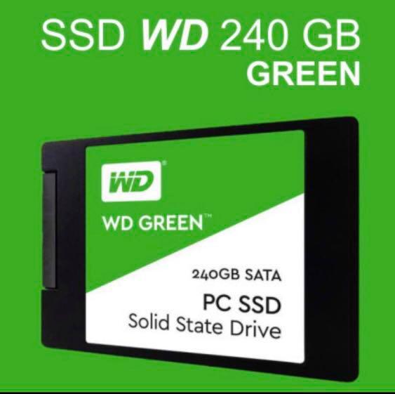 Wd 240gb 2 5inch Ssd Green Electronics Computer Parts