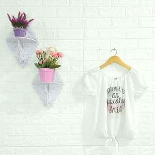 Cherry white top