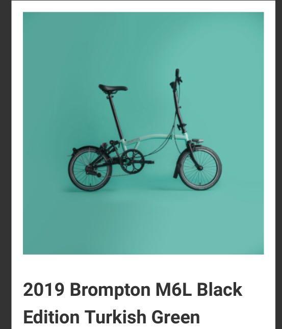 brompton m6l turkish green