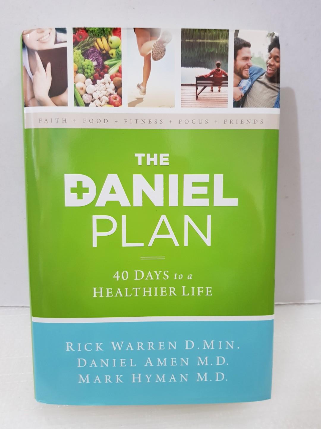 The Daniel Plan 40 Days To A Healthier Life By Rick Warren Books