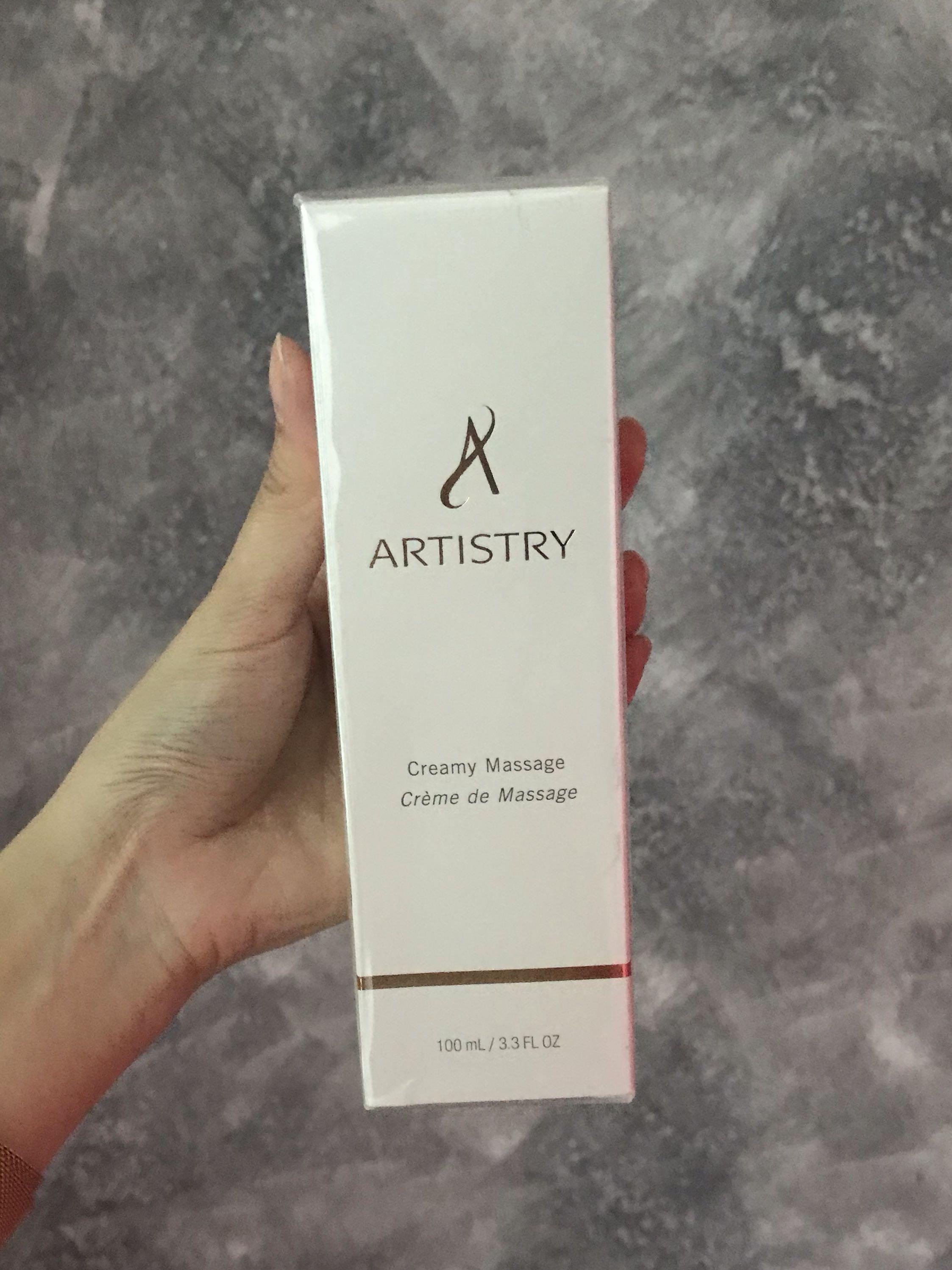 amway artistry creamy massage
