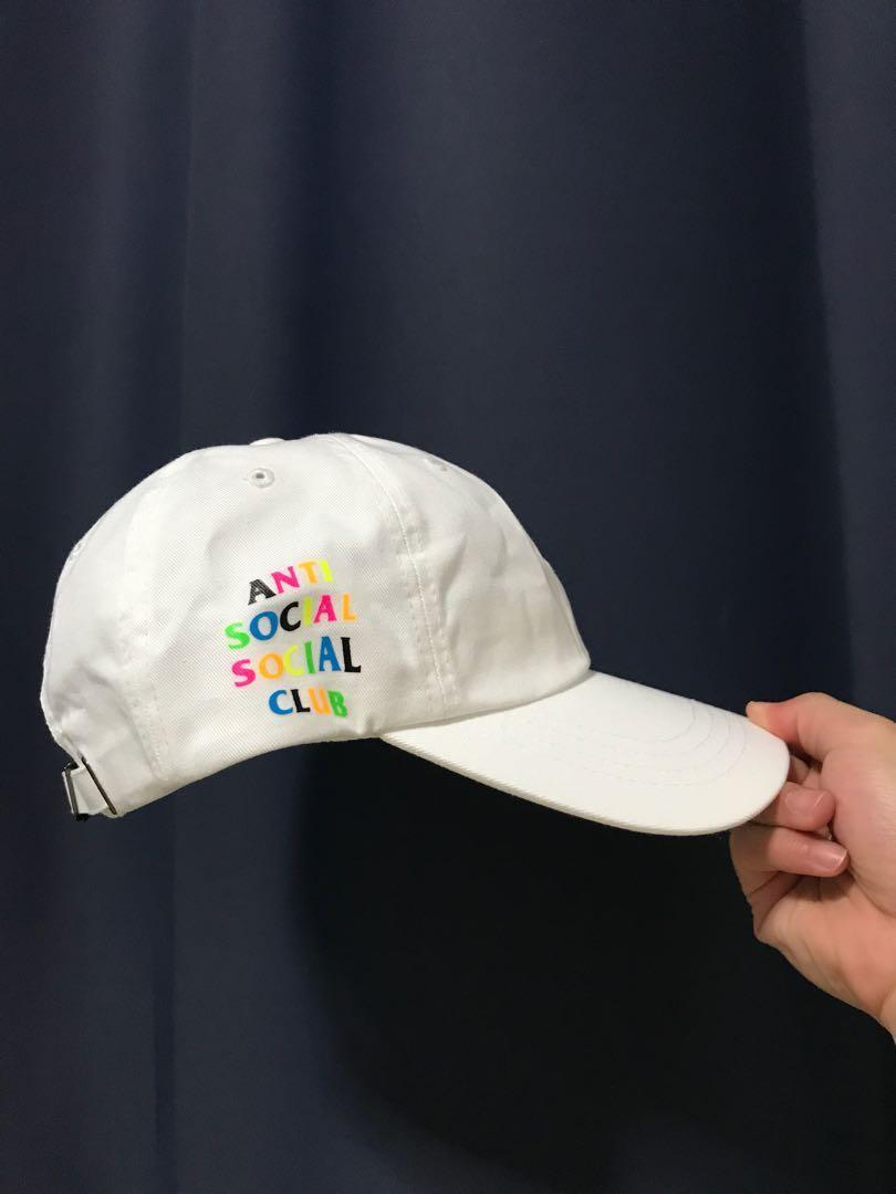 Anti Social Social Club rainbow Cap, Men's Fashion, Watches