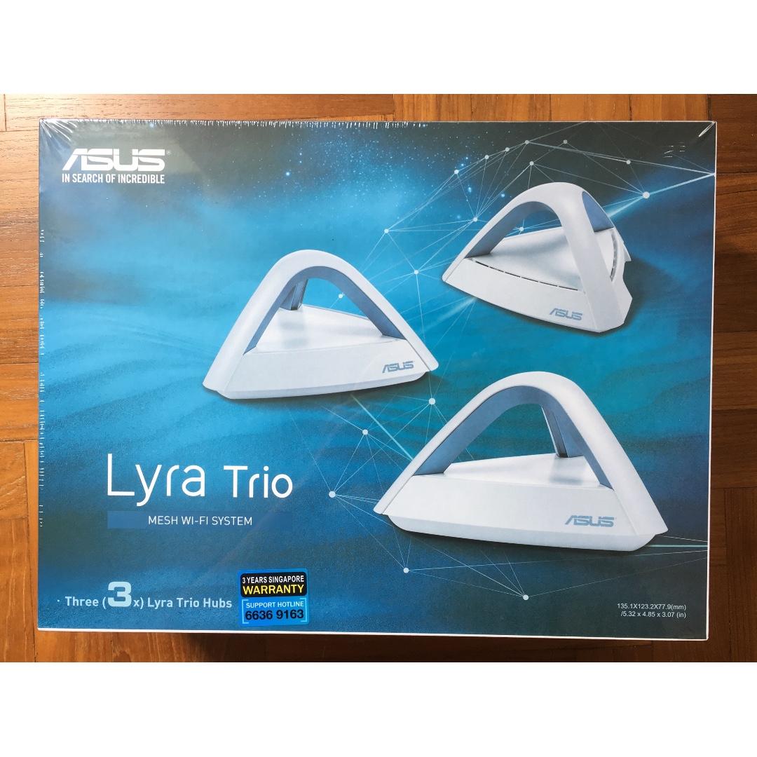 Asus Lyra Trio Mesh Wi Fi System Electronics Computer Parts Accessories On Carousell