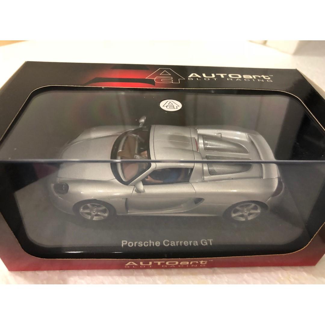 AUTOart 1/32 Analogue Silver Porsche Carrera GT Slot Car, Hobbies & Toys,  Toys & Games on Carousell