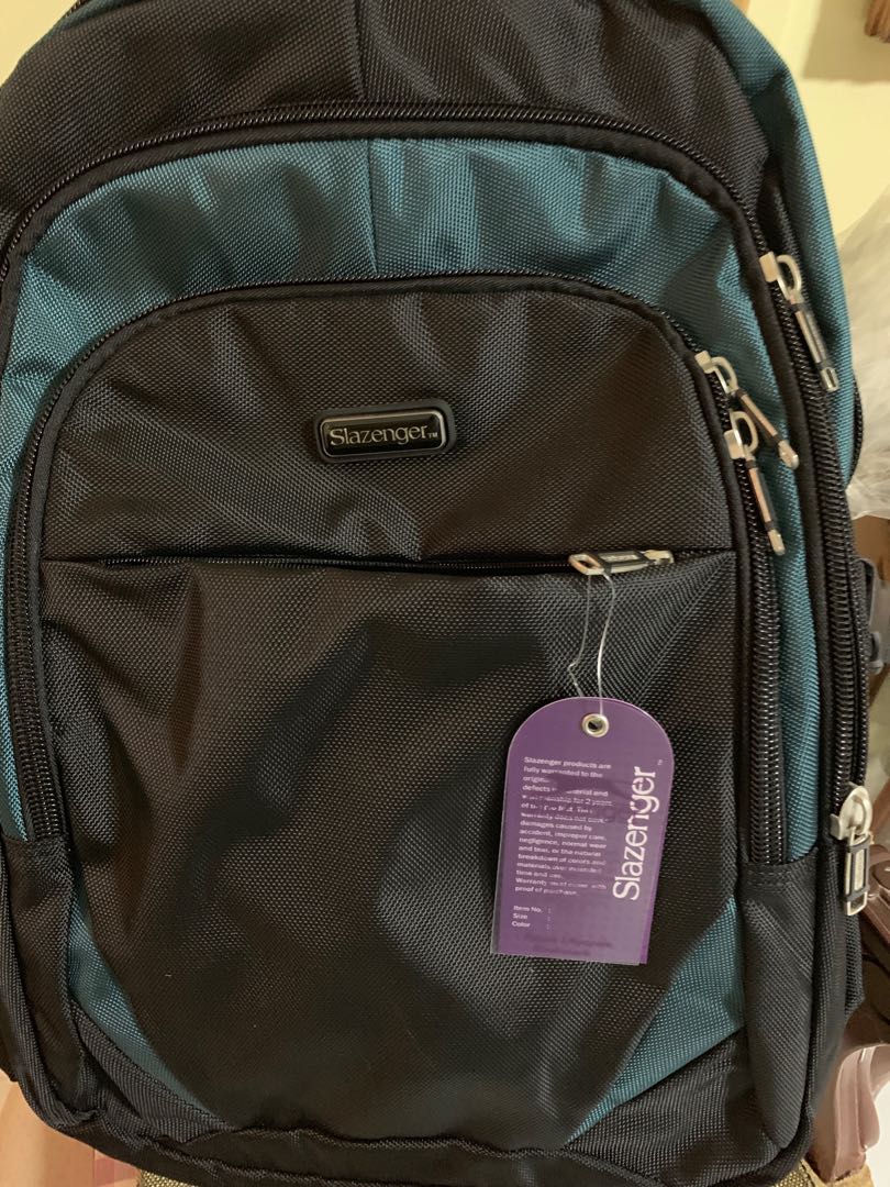 Slazenger backpack with wheels store