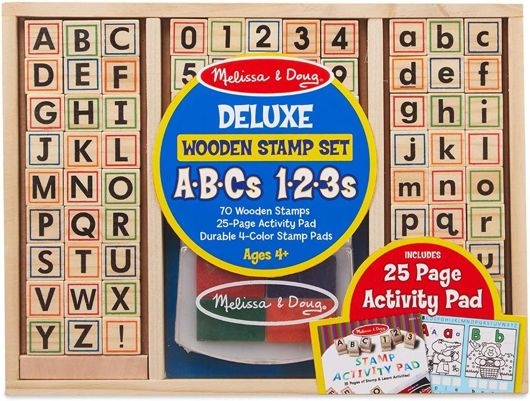 melissa and doug alphabet activity pad