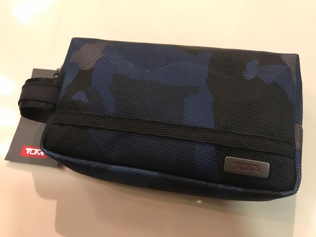 tumi blue camo luggage