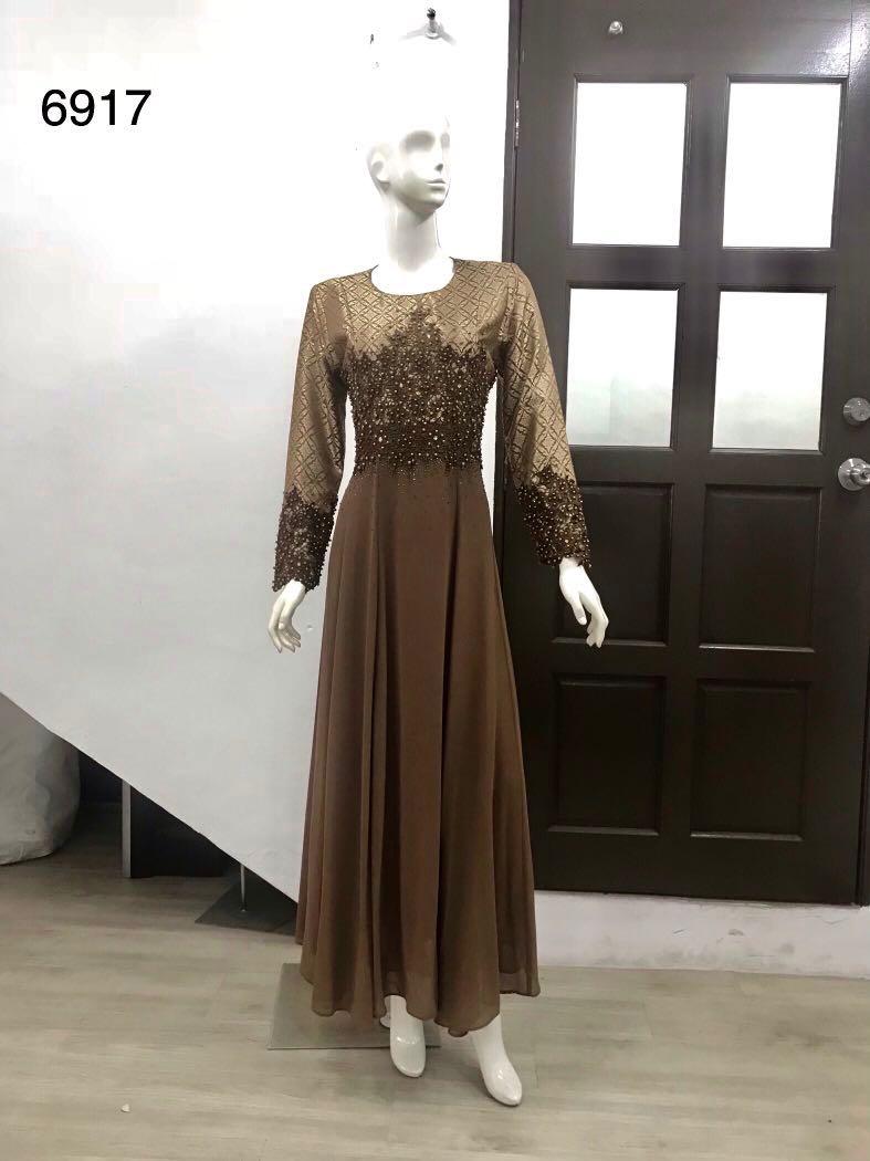 Dress songket muslimah hotsell