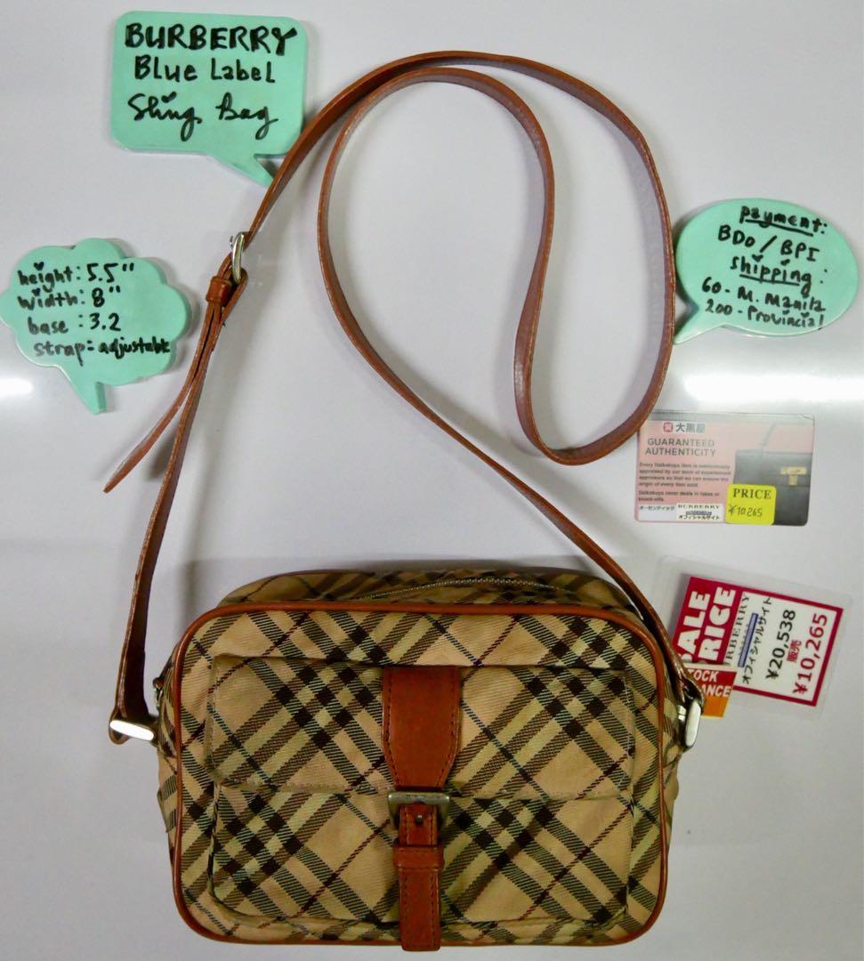 burberry sling bag price