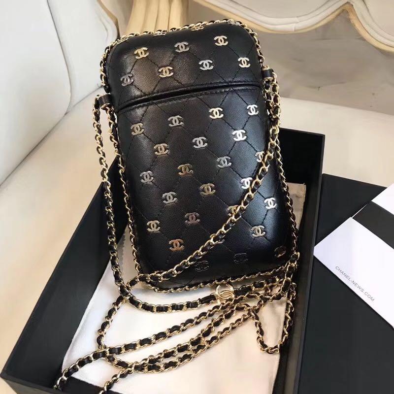 Chanel phone bag, Luxury, Bags & Wallets on Carousell