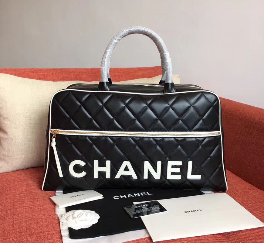 Chanel travel bag, Luxury, Bags & Wallets on Carousell