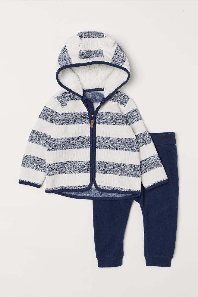 h&m fleece hoodie