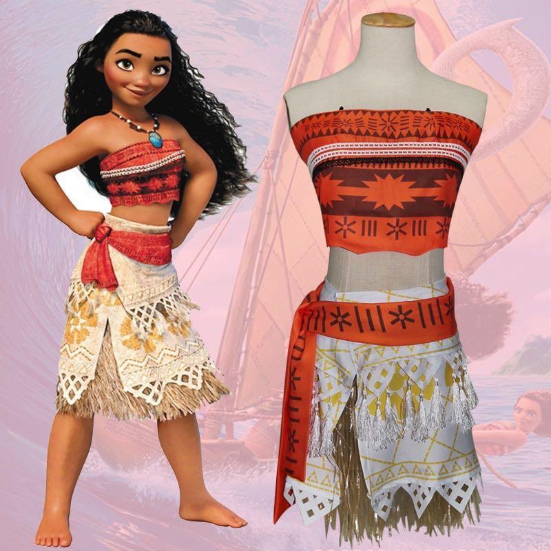 Disney Moana Costume Women S Fashion Dresses Sets Dresses On Carousell