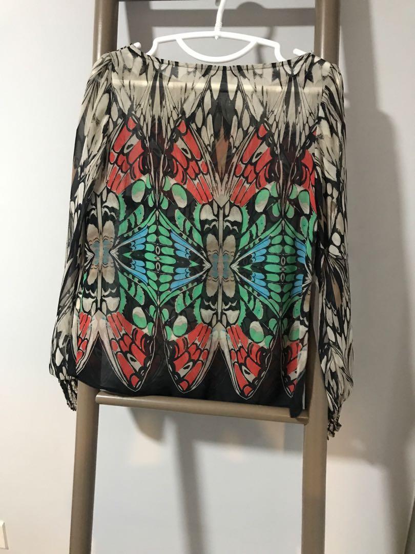Dorothy perkins hot sale chiffon tops