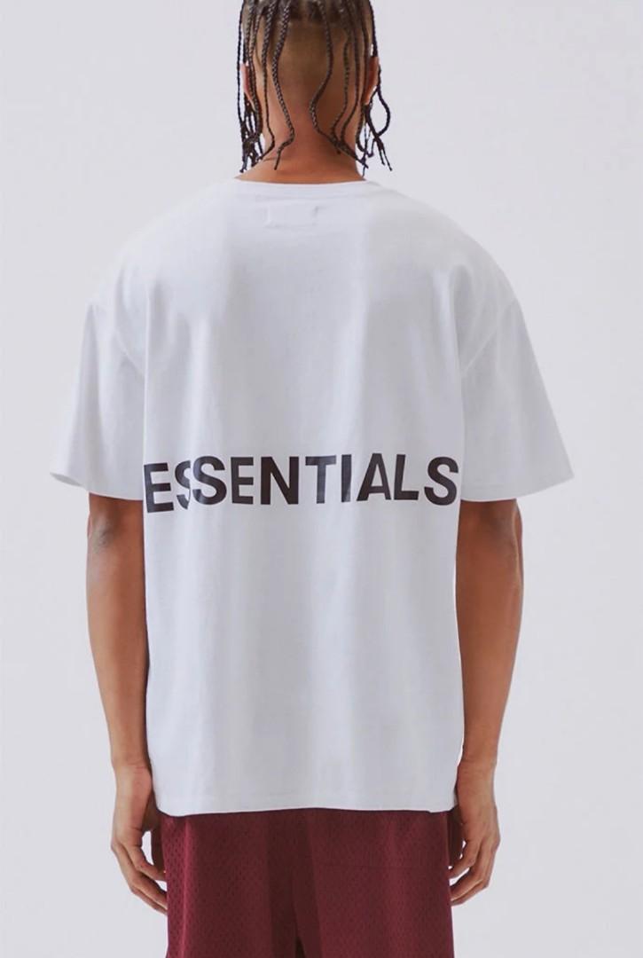 コロナウィルス fog Essentials Boxy Graphic T-Shirt fear - トップス