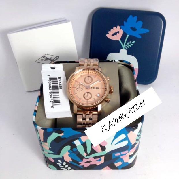 FOSSIL ES3380 ROSEGOLD 40MM ORIGINAL 