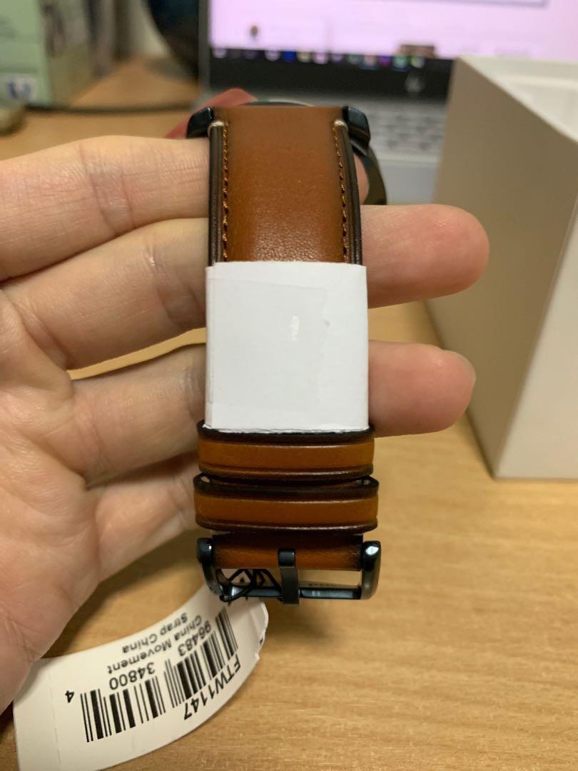 FOSSIL Hybrid Smartwatch Grant Light Brown Leather BNIB Mobile